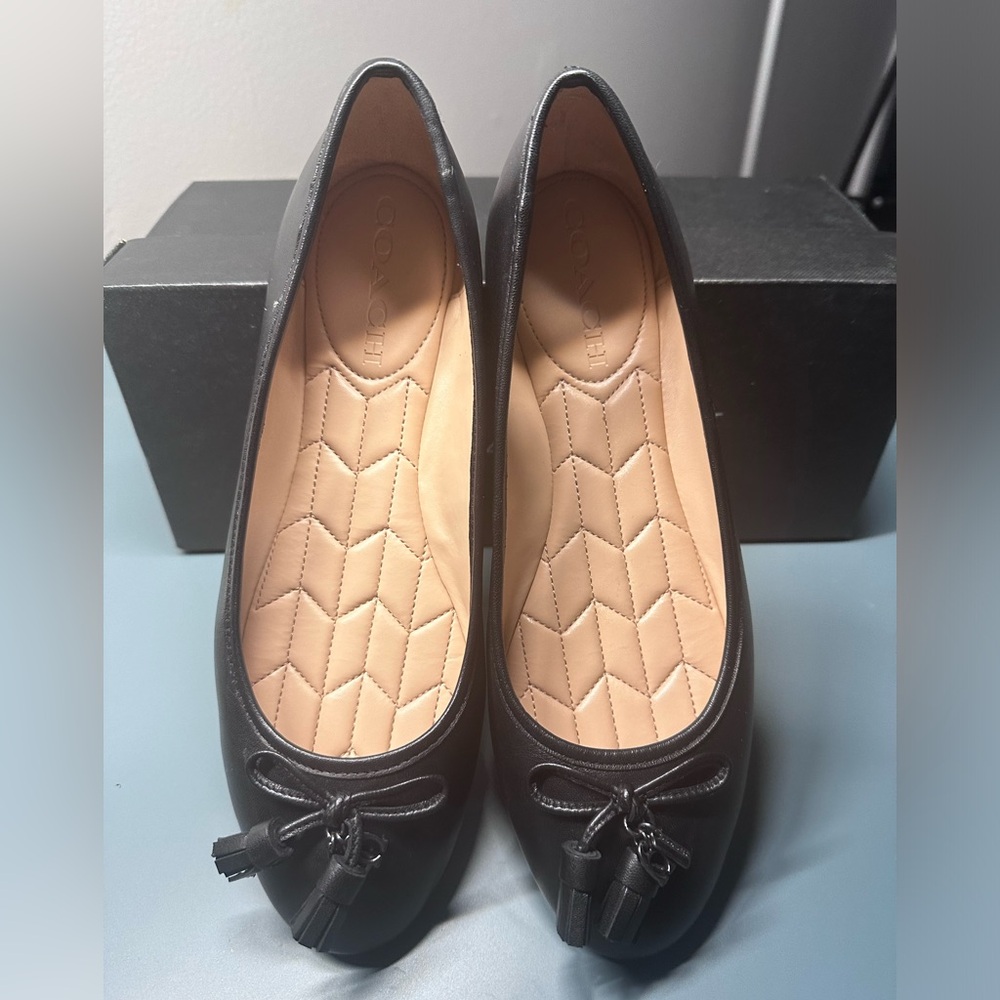 Coach Flats | Black | 7,5
